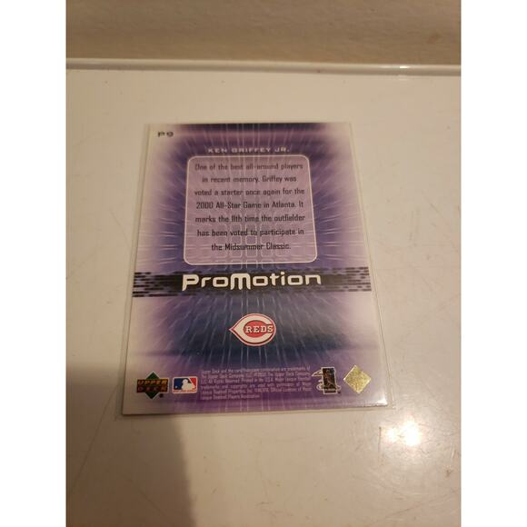 Ken Griffey, Jr. 2000 Upper Deck #P9 - Pros & Prospects ProMotion - Reds - Picture 4 of 6